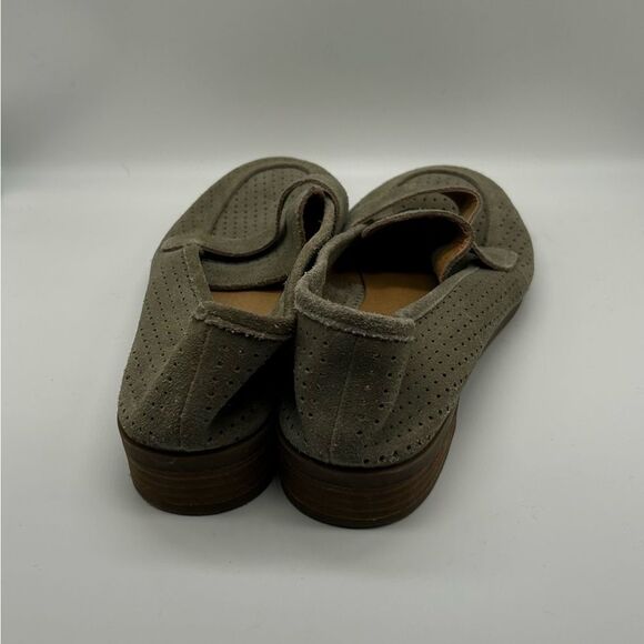 Lucky Brand Caylon Perforated Suede Loafer Size 8M - Picture 4 of 11